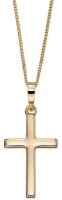 Gecko - Yellow Gold CROSS PENDANT GP2108