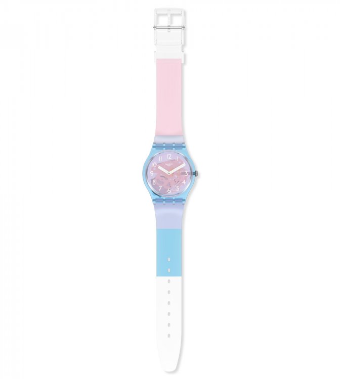 Swatch women's 2025 silicone watch