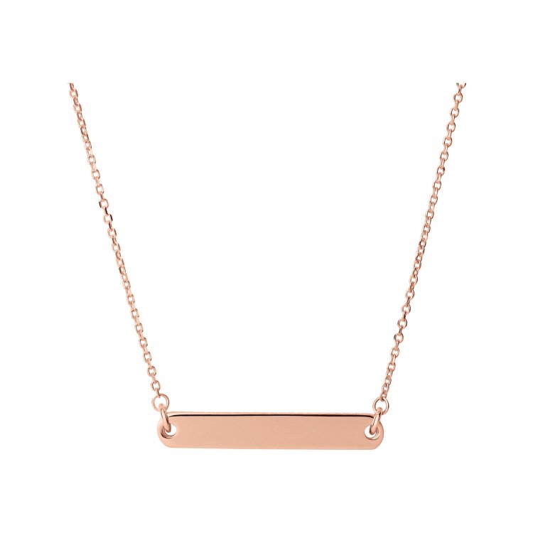 Links Of London Narrative Rose Gold Plated Narrative Short Necklace Guest And Philips