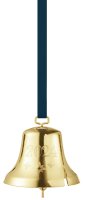 Georg Jensen - CC2024 Bell , Yellow Gold Plated Christmas Decoration 10020404