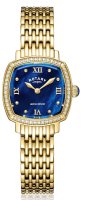 Rotary - Traditional, Yellow Gold Plated Crystal Quartz Watch LB05813-92