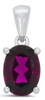 Guest and Philips - Garnet Set, White Gold - 9ct 1st Rhod G Pendant 09CIGH83864