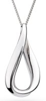 Kit Heath - Serenity , Rhodium Plated - Sterling Silver - Grande Slider Necklace, Size 16-24" 91185RP