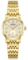 Rotary - Dress, Diamond Set, Yellow Gold Plated - Dx8 Quartz Watch, Size 27mm LB05323-03-D