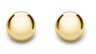 Guest and Philips - 9CT, Yellow Gold - BALL STUD EARRINGS, Size 3MM SE068