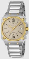 Gucci - G-Flat, Stainless Steel Quartz Watch YA166403