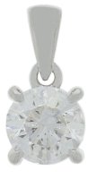 Guest and Philips - Lab Grown Diamond Set, Platinum - 80pt 1st Pendant PLCIDI96108